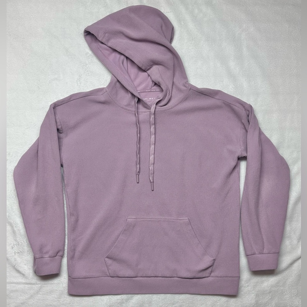 Marc New York Lilac Hooded Sweatshirt